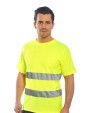 T-Shirts personnalisable PORTWEST T-shirt confort en coton (S171) EN ISO 20471 CLASSE 2
