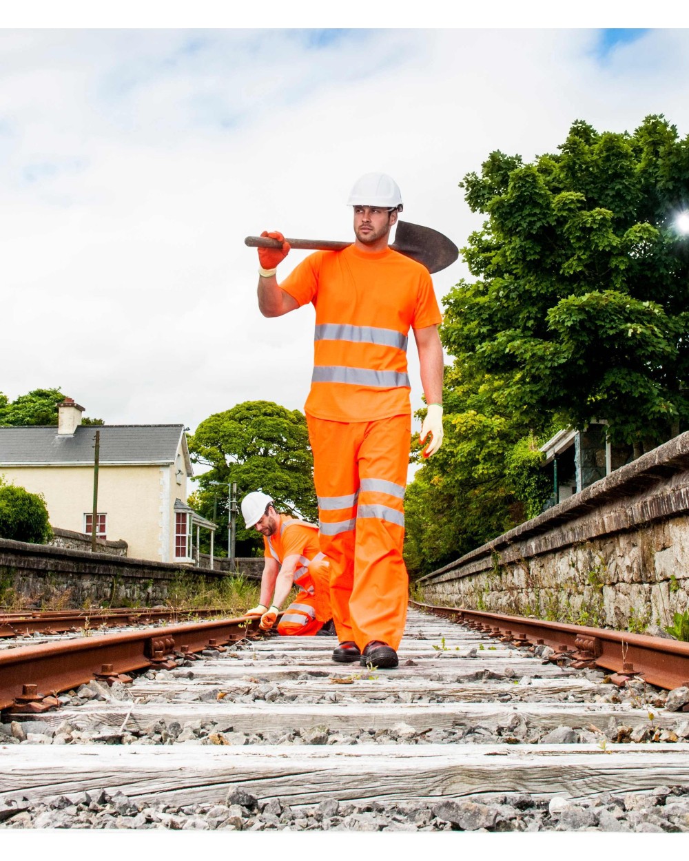 T-Shirts personnalisable PORTWEST T-shirt confort en coton (S171) EN ISO 20471 CLASSE 2