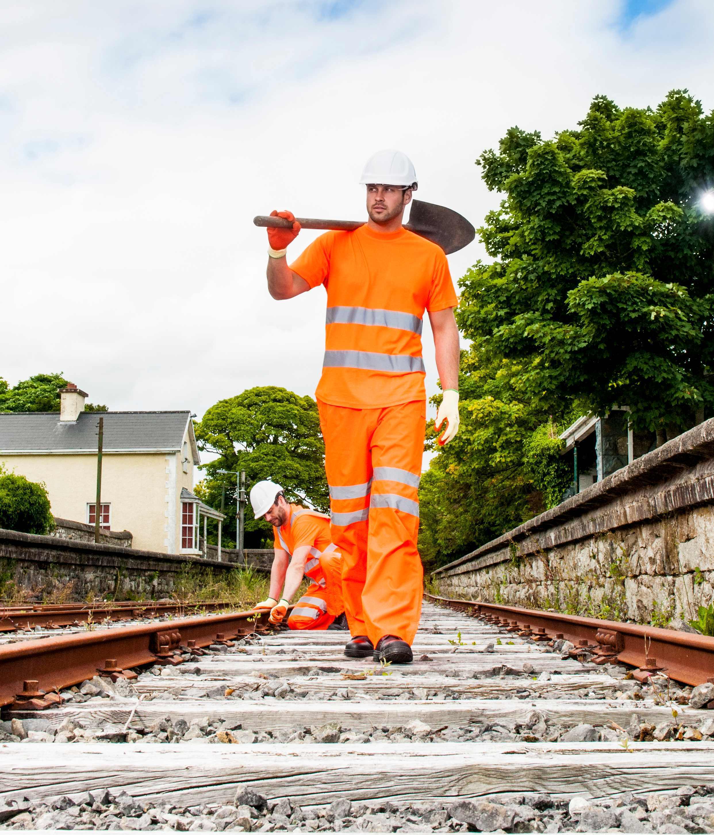 T-Shirts personnalisable PORTWEST T-shirt confort en coton (S171) EN ISO 20471 CLASSE 2