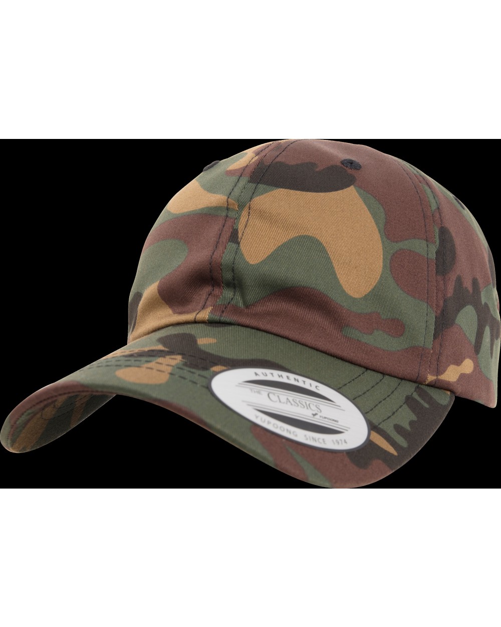 FLEXFIT 6-Panel-Kappe aus Baumwoll-Twill Kappen personalisierbar