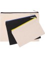 Sacs & Bagagerie personnalisable KIMOOD Pochette en coton canvas - modèle moyen
