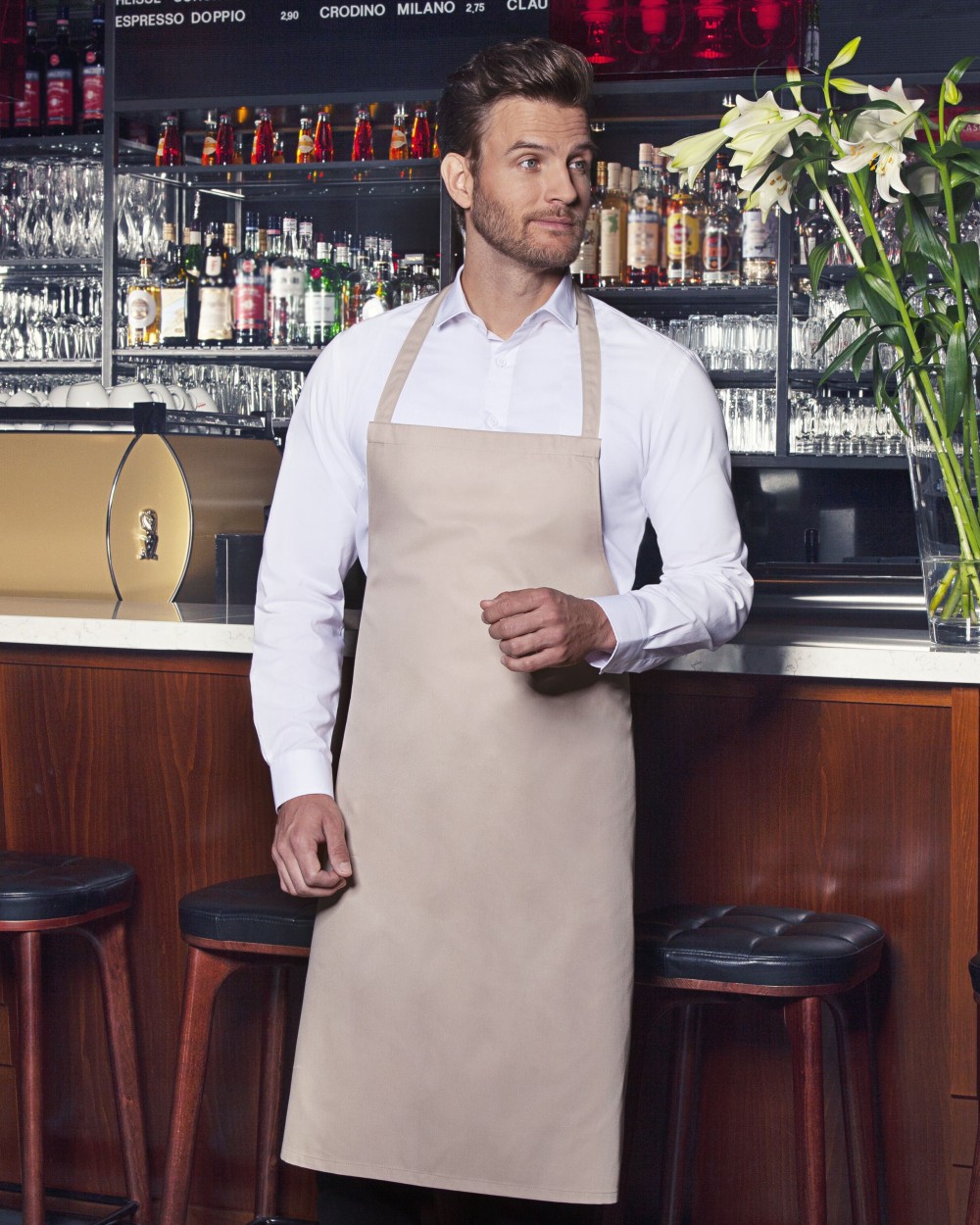 KARLOWSKY BIB APRON FARO Baby Artikeln personalisierbar