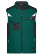 Softshells JAMES & NICHOLSON Workwear Softshell Vest -STRONG- voor bedrukking &amp; borduring