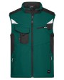 Softshells JAMES & NICHOLSON Workwear Softshell Vest -STRONG- voor bedrukking &amp; borduring
