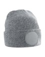 BEECHFIELD Mütze mit rundem Patch Mützen personalisierbar
