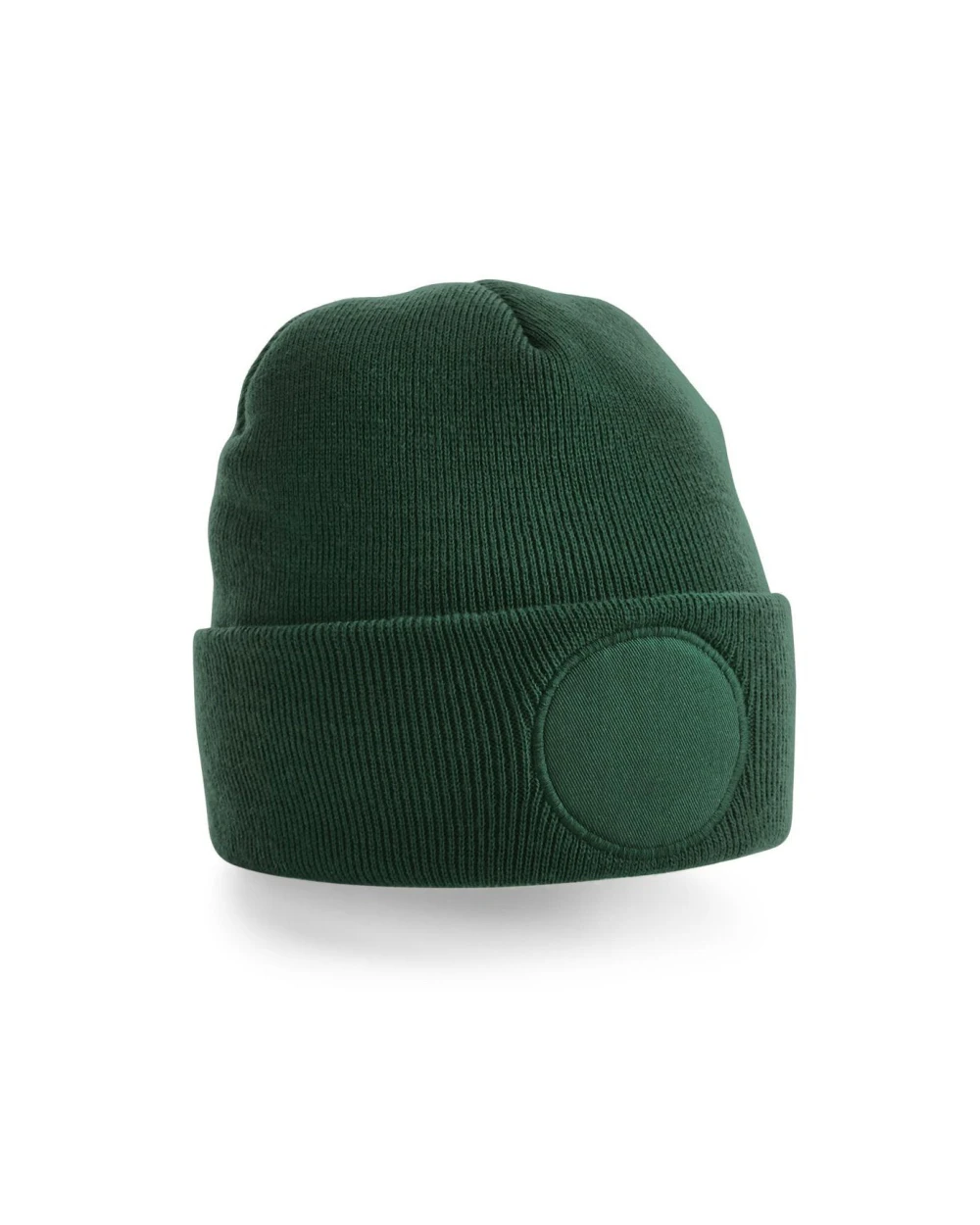 Mutsen BEECHFIELD Muts met ronde patch voor bedrukking &amp; borduring
