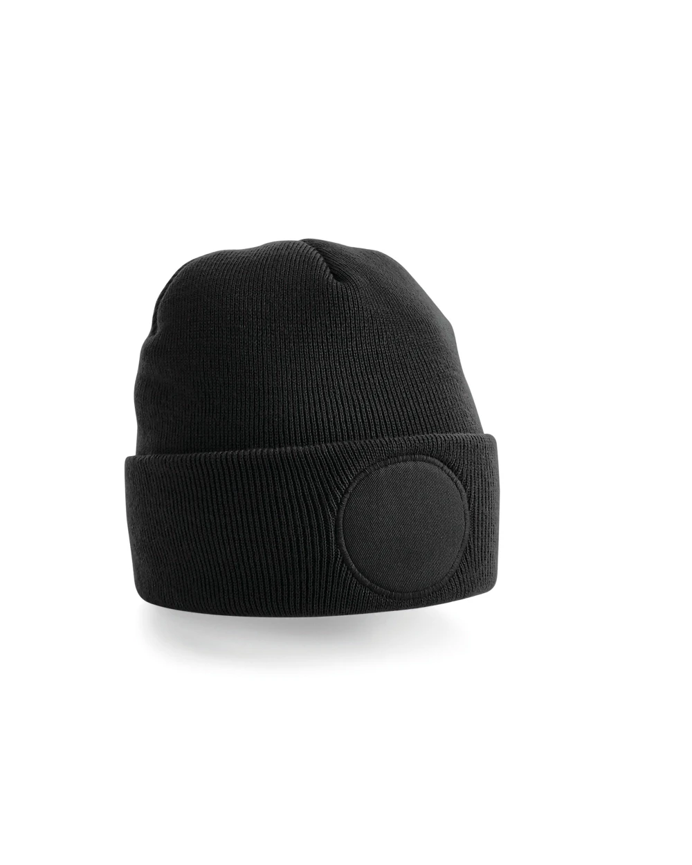 Mutsen BEECHFIELD Muts met ronde patch voor bedrukking &amp; borduring