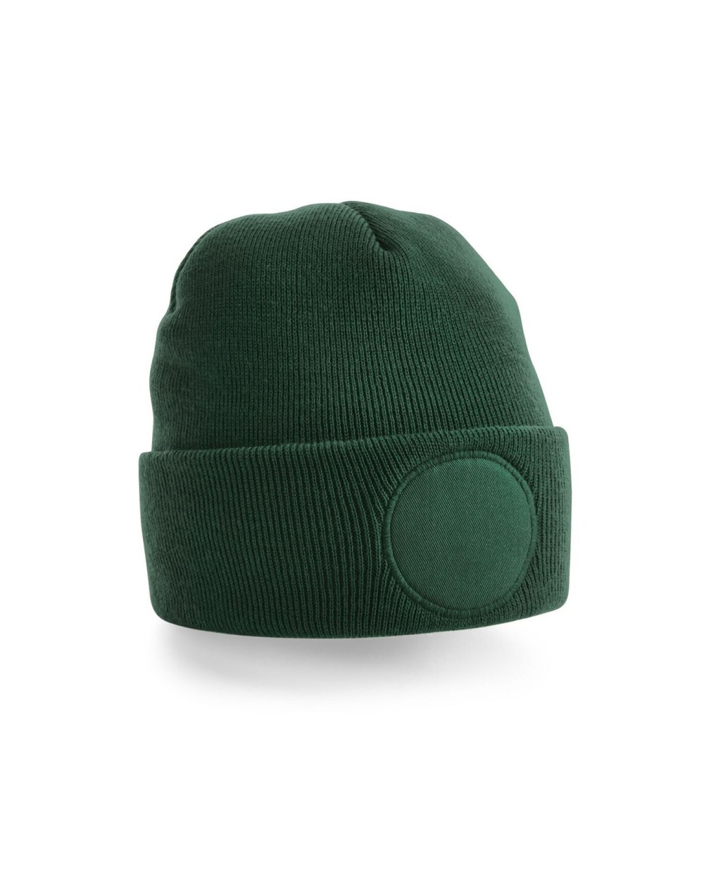 Mutsen BEECHFIELD Muts met ronde patch voor bedrukking &amp; borduring