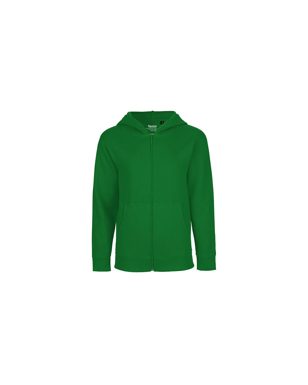 NEUTRAL Kids Zip Hoodie Sweatshirts personalisierbar