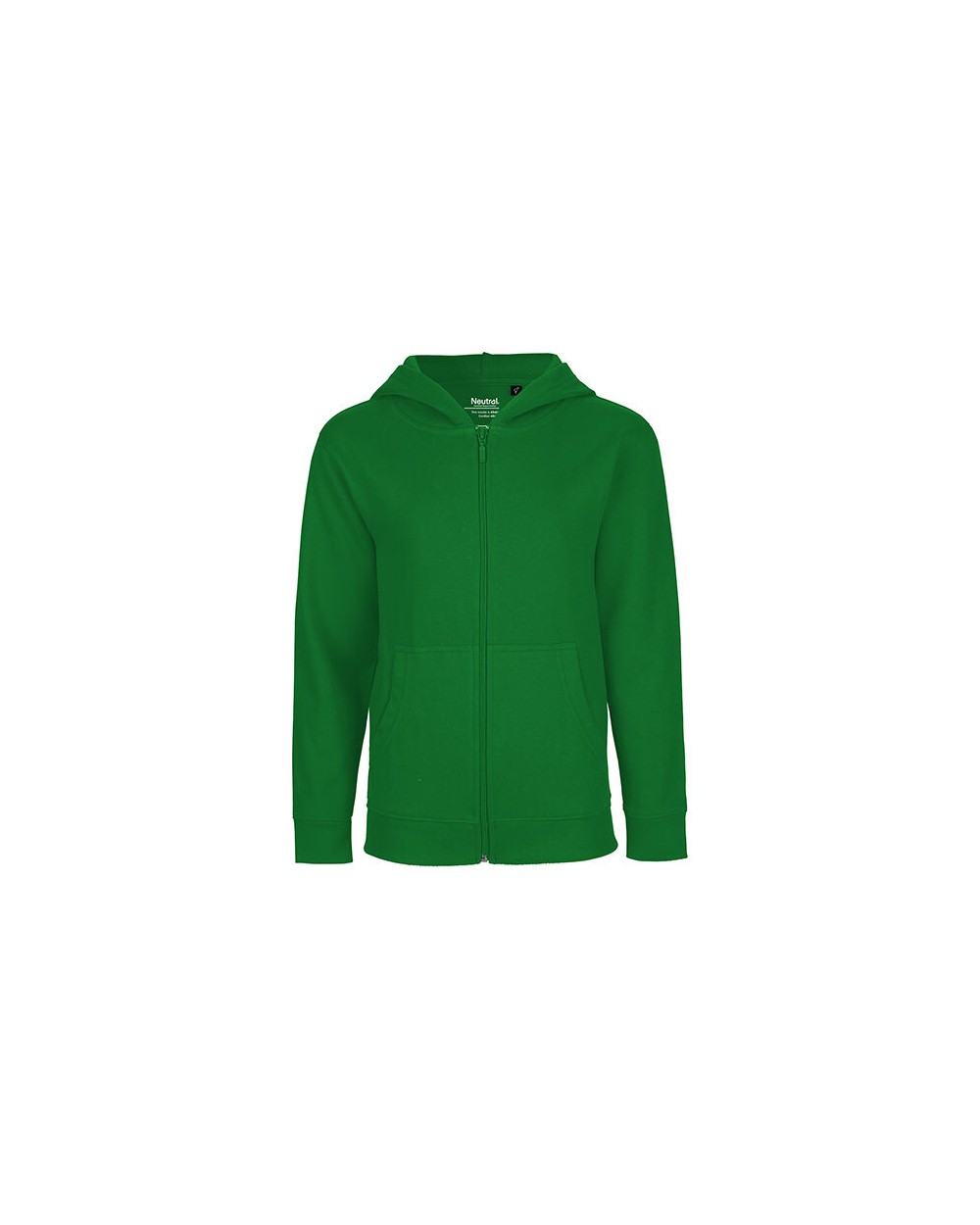 NEUTRAL Kids Zip Hoodie Sweatshirts personalisierbar