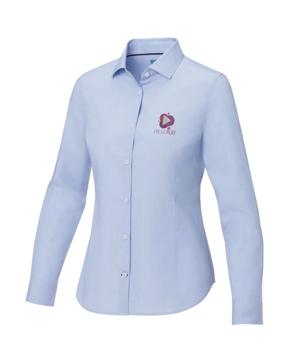 ELEVATE Cuprite Langarm Shirt aus Bio-Baumwolle für Damen Hemden personalisierbar