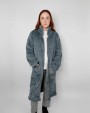 Robes personnalisable RIBBON Peignoir zippé en fausse fourrure de luxe