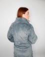 Jurken RIBBON Luxury eskimo faux fur zipped gown voor bedrukking &amp; borduring