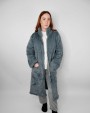 Jurken RIBBON Luxury eskimo faux fur zipped gown voor bedrukking &amp; borduring