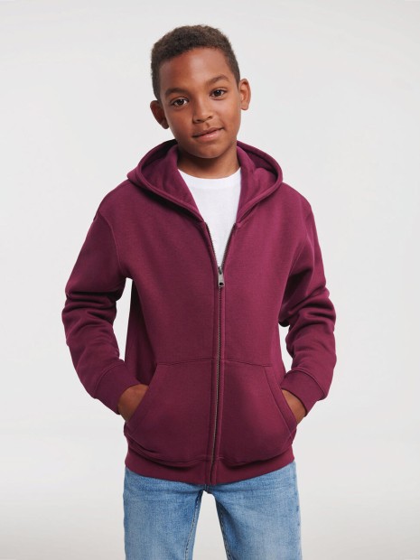 Sweat-shirts à personnaliser RUSSELL Kids' Authentic Zipped Hood Sweat 