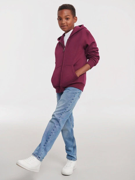 Sweat-shirts à personnaliser RUSSELL Kids' Authentic Zipped Hood Sweat 