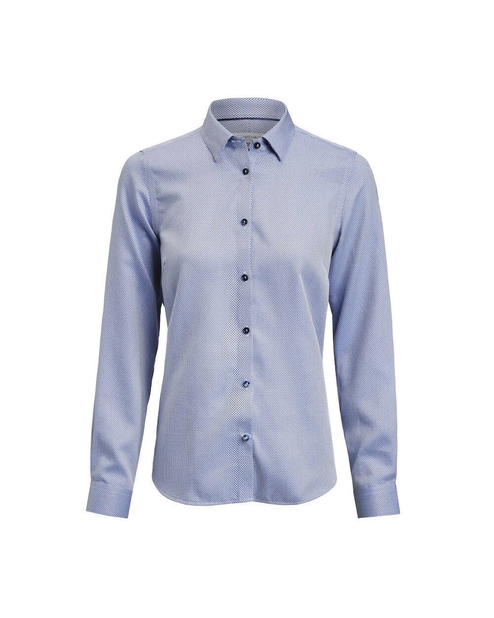 Hemden J. HARVEST & FROST YB55 Jacquard Hemd Contemporary Fit Dames voor bedrukking &amp; borduring