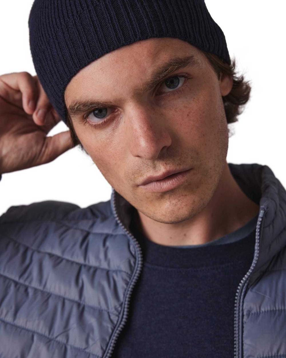 Bonnets personnalisable K-UP Bonnet bordure côtelée