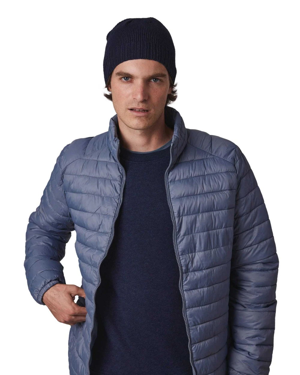 Bonnets personnalisable K-UP Bonnet bordure côtelée