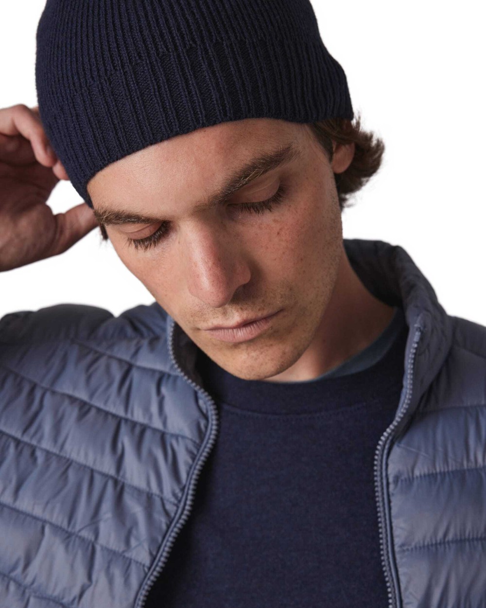 Bonnets personnalisable K-UP Bonnet bordure côtelée