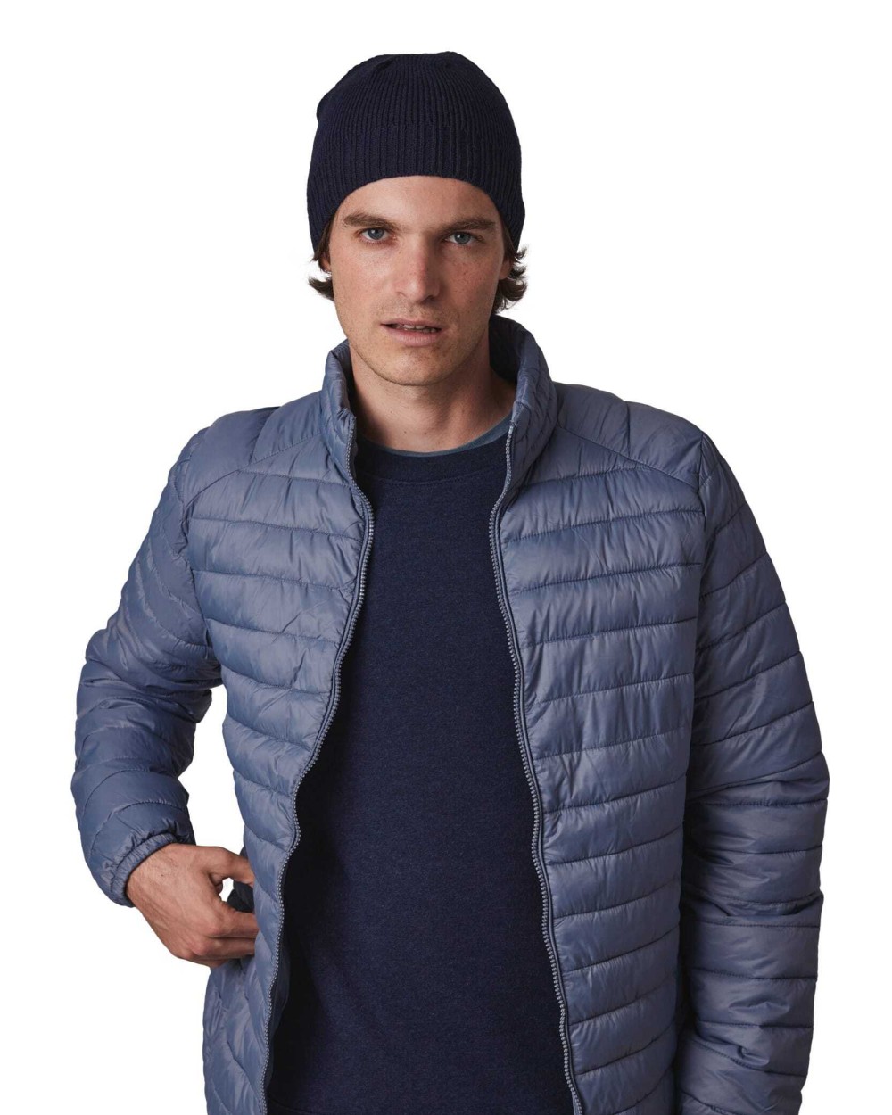 Bonnets personnalisable K-UP Bonnet bordure côtelée