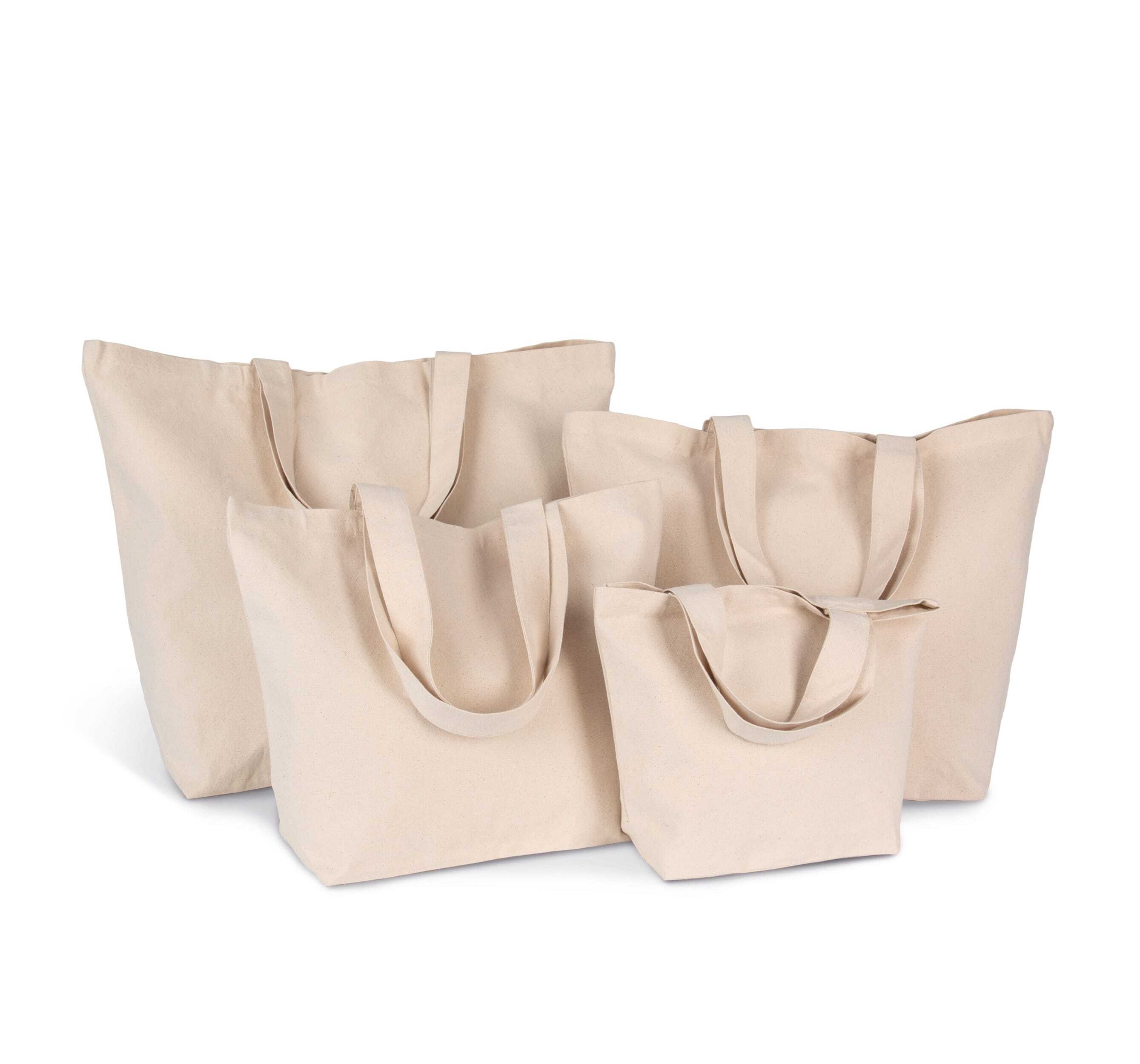 Tote bags personnalisable KIMOOD Sacs shopping à soufflet, disponibles en différentes tailles