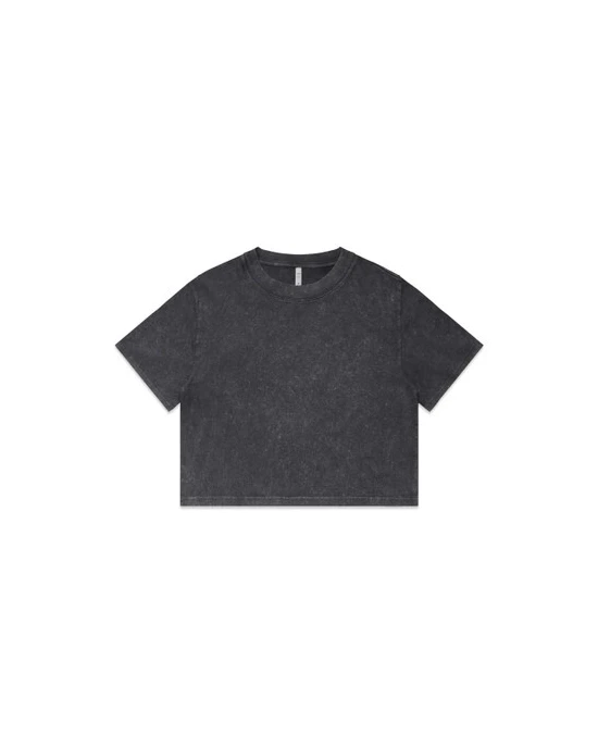 T-Shirts personnalisable As Colour Wo's Stone Wash Heavy Crop