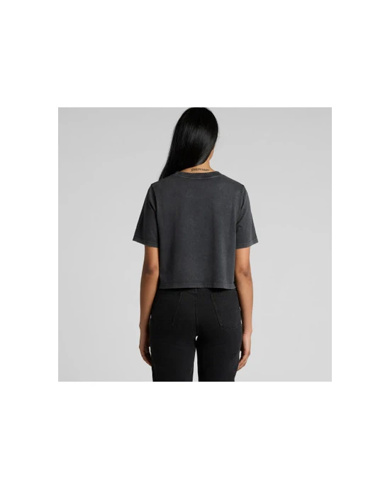 T-Shirts personnalisable As Colour Wo's Stone Wash Heavy Crop