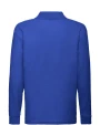 FOL Kinder Langarm-Polohemd 65/35 Poloshirts personalisierbar