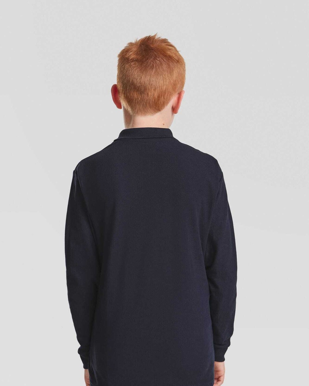 FOL Kinder Langarm-Polohemd 65/35 Poloshirts personalisierbar