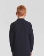 FOL Kinder Langarm-Polohemd 65/35 Poloshirts personalisierbar