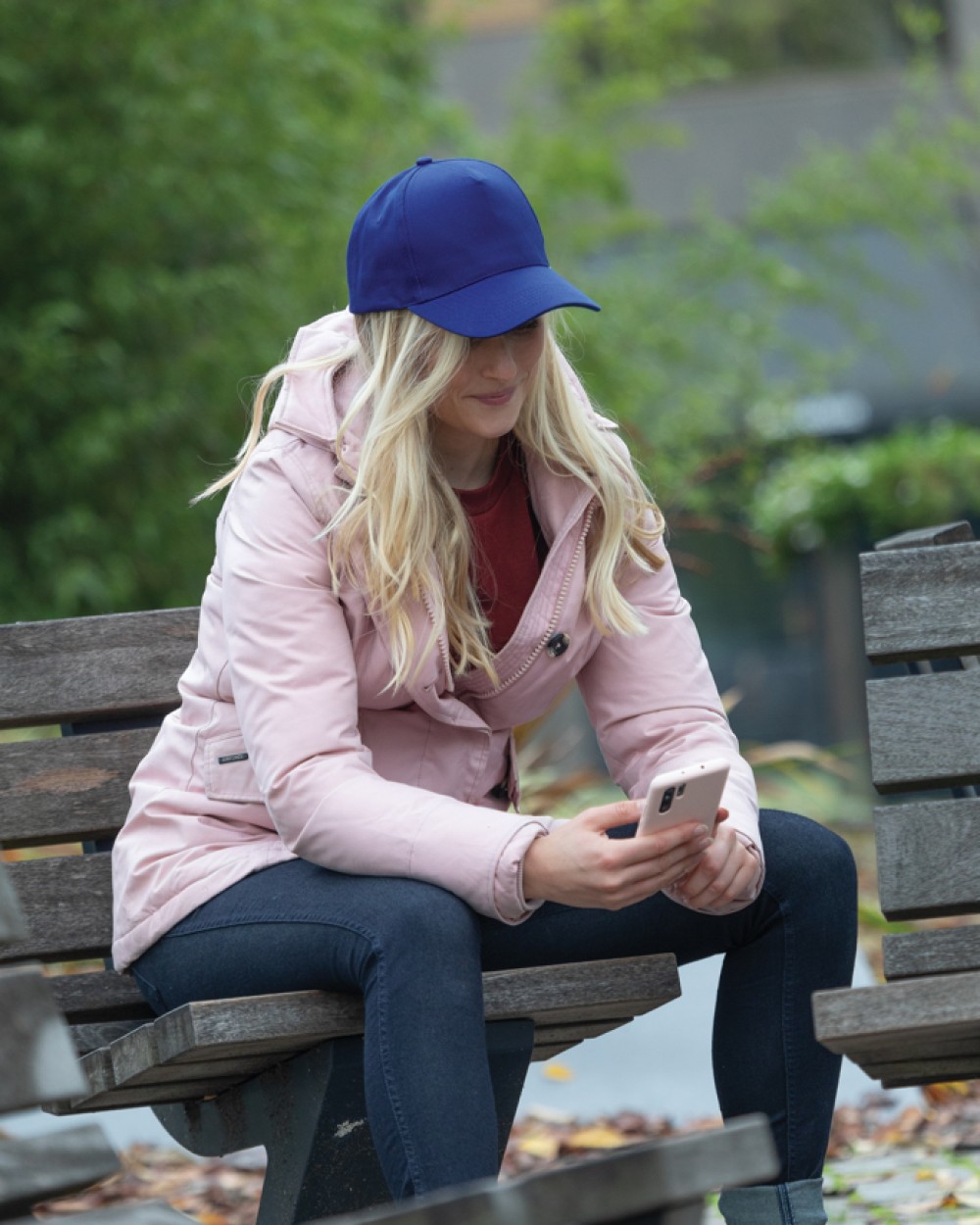 Casquettes personnalisable 4DO Casquette 5 panneaux en coton recyclé 280gr IMPACT