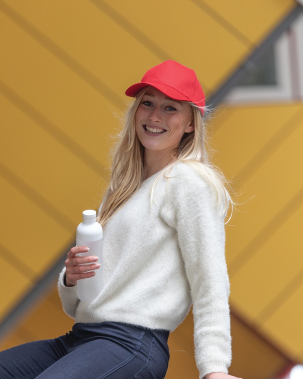 Casquettes personnalisable 4DO Casquette 5 panneaux en coton recyclé 280gr IMPACT