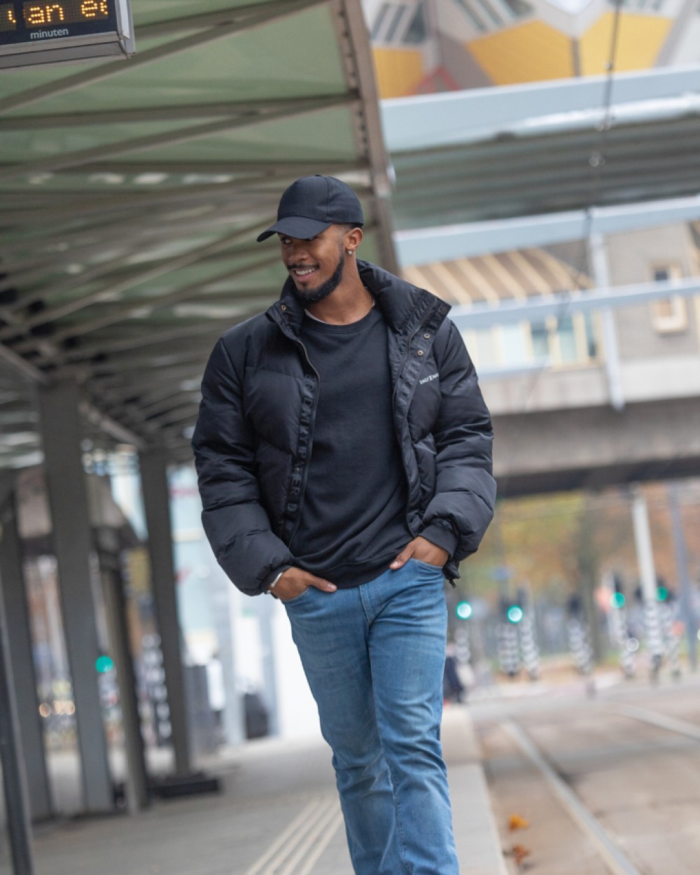 Petjes 4DO Impact AWARE™ 5 panel 280gr recycled katoenen cap voor bedrukking &amp; borduring