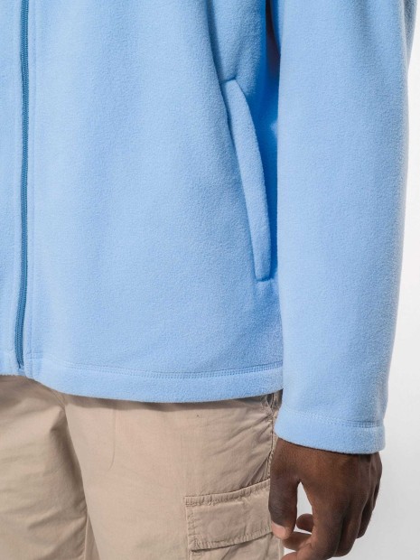 Laines polaires à personnaliser KARIBAN Veste micropolaire zippée homme 