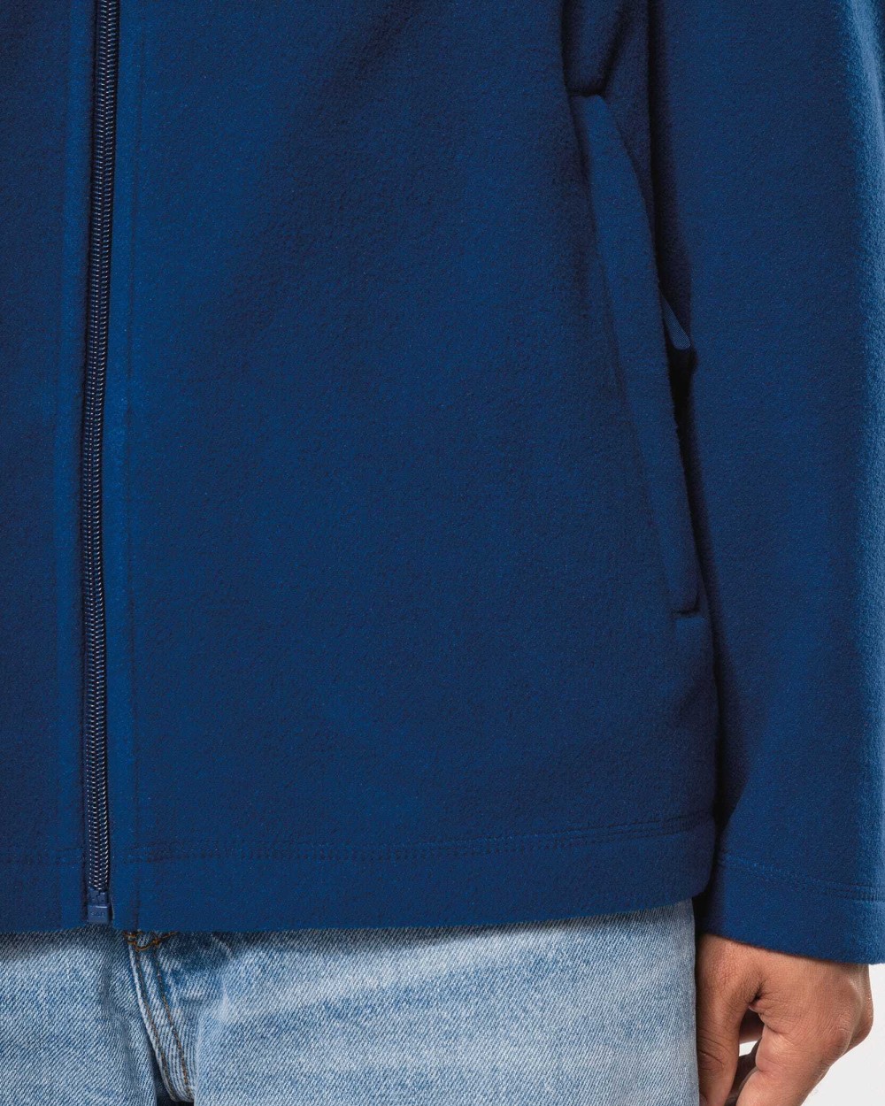 Polar Fleeces KARIBAN Microfleece met rits heren voor bedrukking &amp; borduring