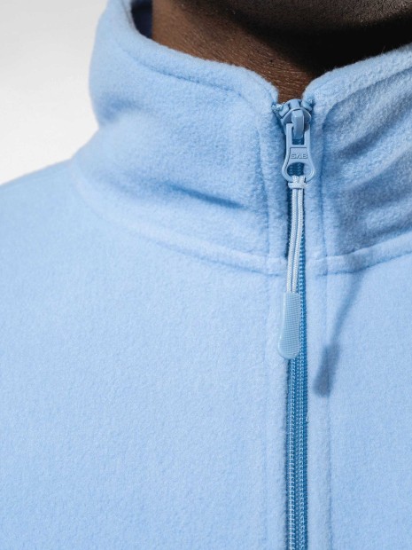 Laines polaires à personnaliser KARIBAN Veste micropolaire zippée homme 