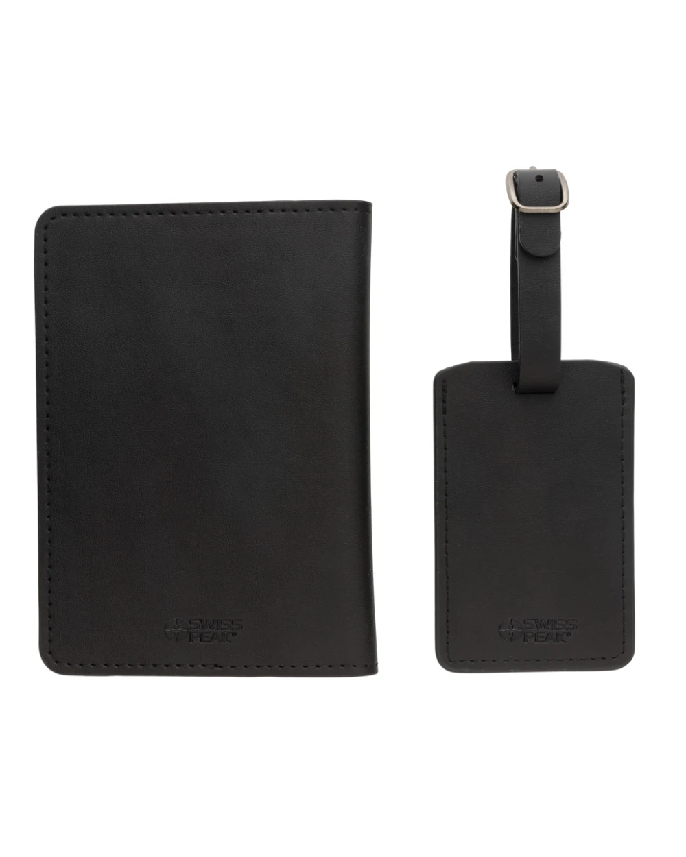 SWISS PEAK Swiss Peak Reise-Geschenkset aus GRS recyceltem PU Taschen personalisierbar