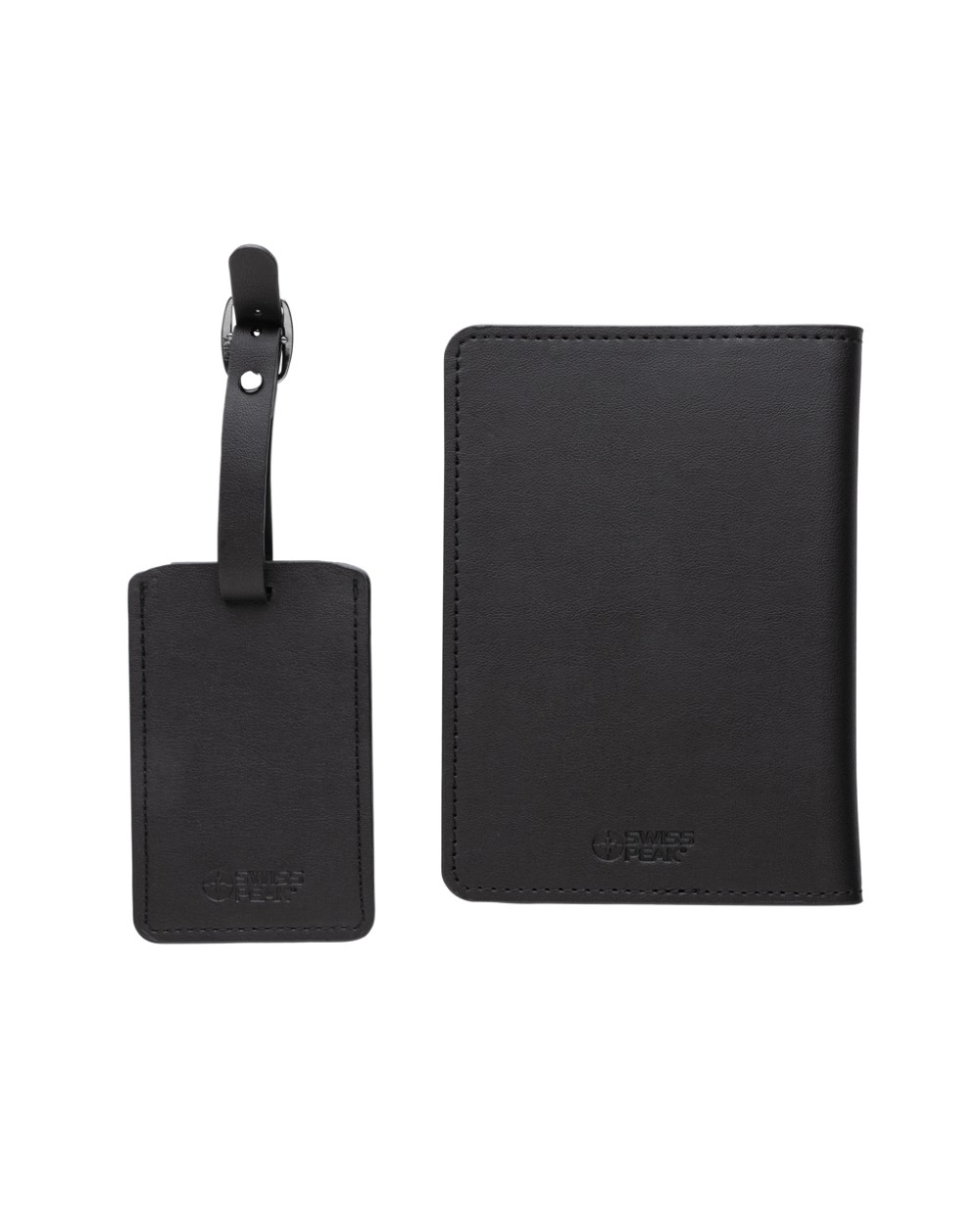 SWISS PEAK Swiss Peak Reise-Geschenkset aus GRS recyceltem PU Taschen personalisierbar