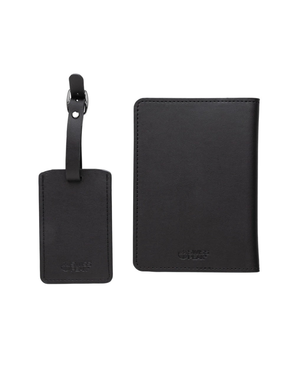 SWISS PEAK Swiss Peak Reise-Geschenkset aus GRS recyceltem PU Taschen personalisierbar