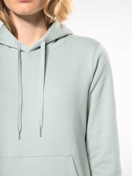 Sweat-shirts à personnaliser KARIBAN Sweat-shirt écoresponsable à capuche femme 