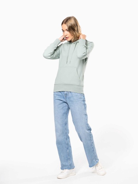 Sweat-shirts à personnaliser KARIBAN Sweat-shirt écoresponsable à capuche femme 