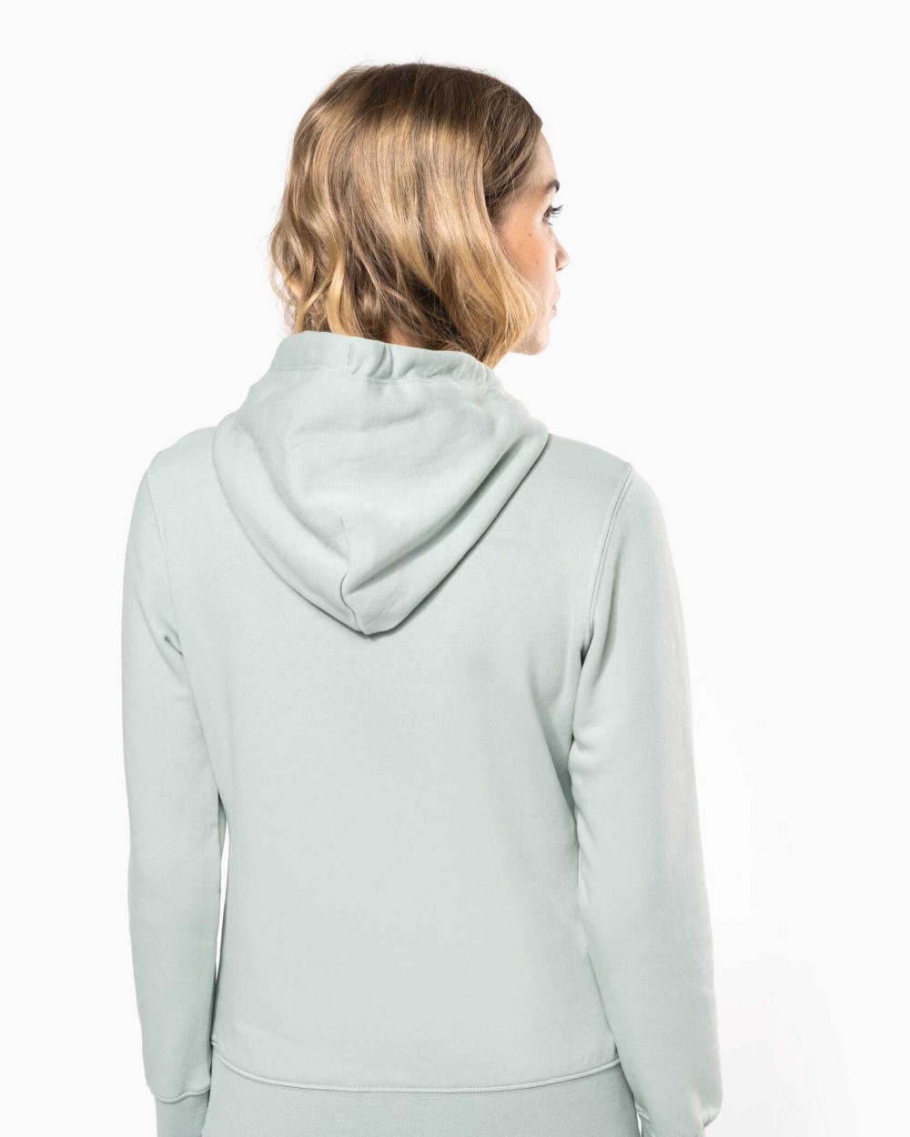 Sweaters & hoodies KARIBAN Ecologische damessweater met capuchon voor bedrukking &amp; borduring