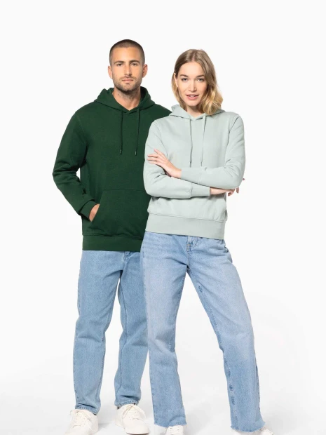 Sweat-shirts à personnaliser KARIBAN Sweat-shirt écoresponsable à capuche femme 