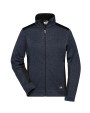Laines polaires personnalisable JAMES & NICHOLSON Ladies‘ Knitted Workwear Fleece Jacket -STRONG-
