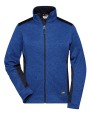 Polar Fleeces JAMES & NICHOLSON Ladies‘ Knitted Workwear Fleece Jacket -STRONG- voor bedrukking &amp; borduring