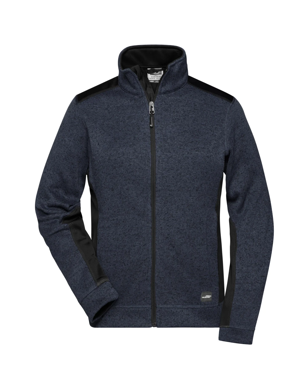 JAMES & NICHOLSON Ladies‘ Knitted Workwear Fleece Jacket -STRONG- Polar Fleeces personalisierbar