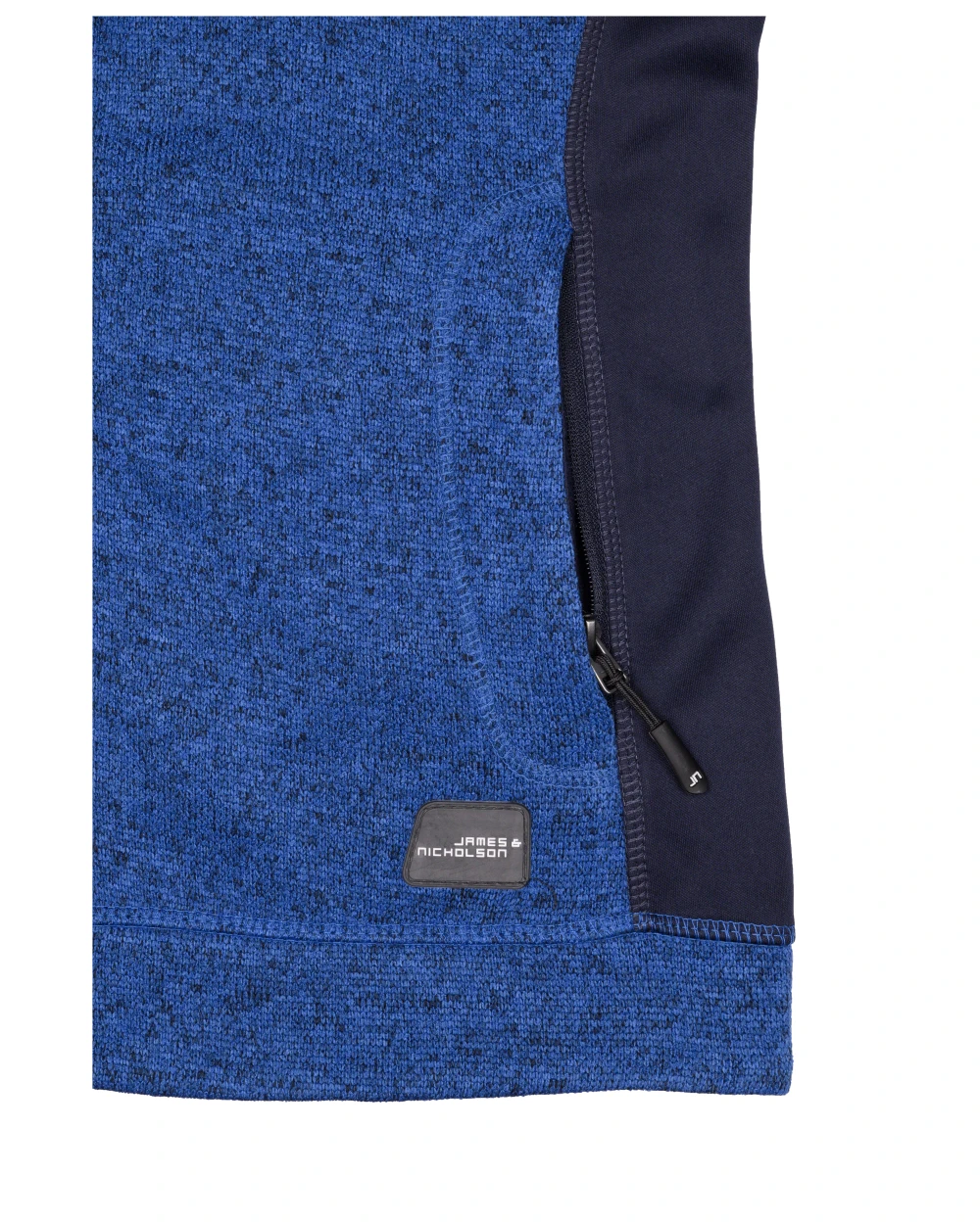 Laines polaires personnalisable JAMES & NICHOLSON Ladies‘ Knitted Workwear Fleece Jacket -STRONG-