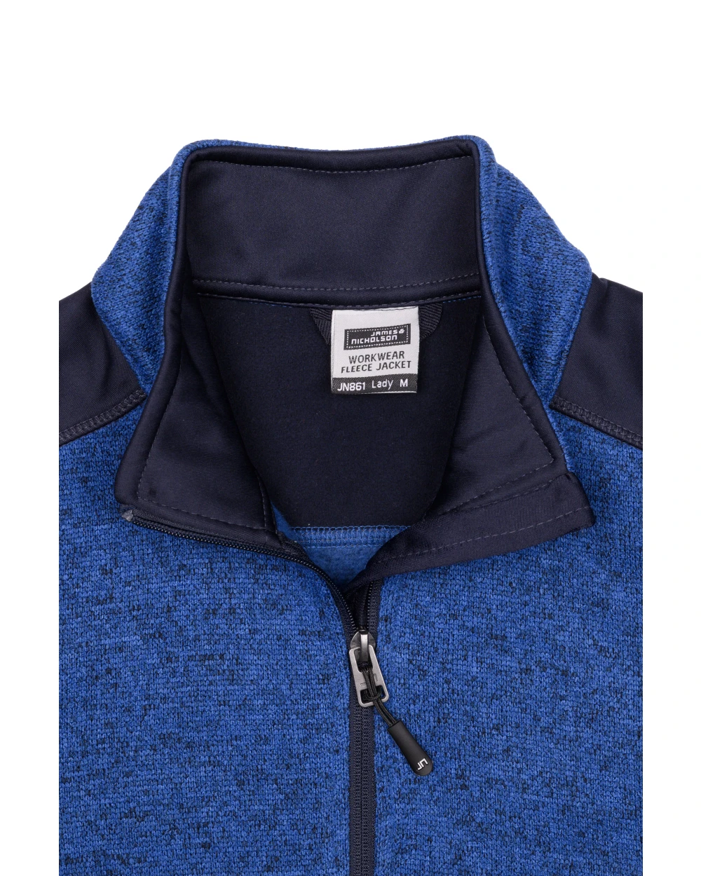 JAMES & NICHOLSON Ladies‘ Knitted Workwear Fleece Jacket -STRONG- Polar Fleeces personalisierbar
