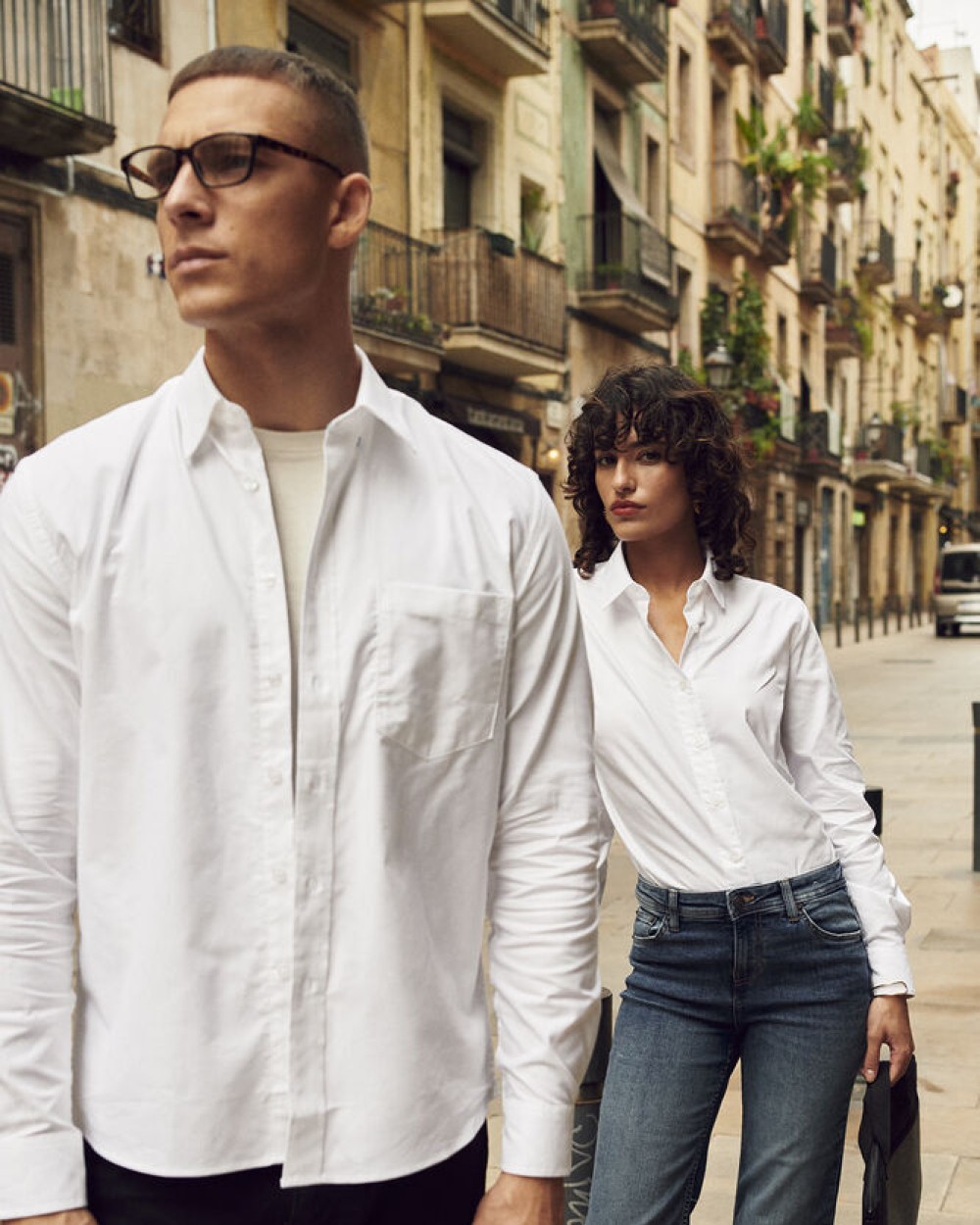 CLIQUE Oxford Hemden personalisierbar